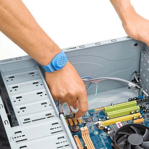 静電気防止バンド（コードレスタイプ） サンワサプライ