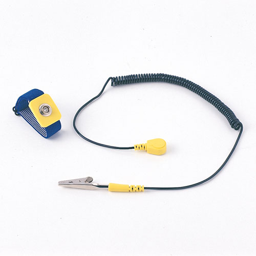 静電気放電から電子機器を守る。静電気防止リストバンド TK-SE6 サンワサプライ