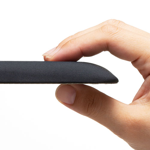 リストレスト(薄型・Mサイズ・ブラック)