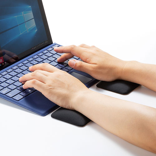 リストレスト(薄型・Sサイズ・ブラック)