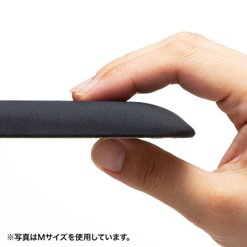 リストレスト(薄型・Sサイズ・ブラック)