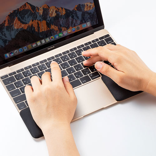 リストレスト(薄型・Sサイズ・ブラック)