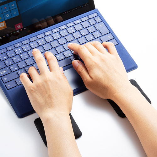 リストレスト(薄型・Sサイズ・ブラック)