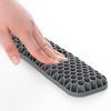 リストレスト（キーボード用・ハニカムリストレスト・Lサイズ・幅44.5cm・パームレスト・手首サポート・TPE・通気性・洗える・エコ・グレー）