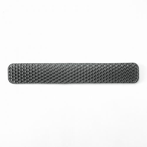 リストレスト（キーボード用・ハニカムリストレスト・Lサイズ・幅44.5cm・パームレスト・手首サポート・TPE・通気性・洗える・エコ・グレー）