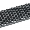 リストレスト（キーボード用・ハニカムリストレスト・Lサイズ・幅44.5cm・パームレスト・手首サポート・TPE・通気性・洗える・エコ・グレー）