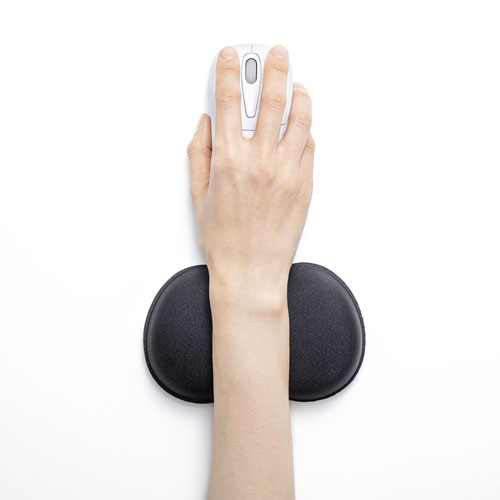 低反発リストレスト（抗菌・疲労軽減・ブラック）