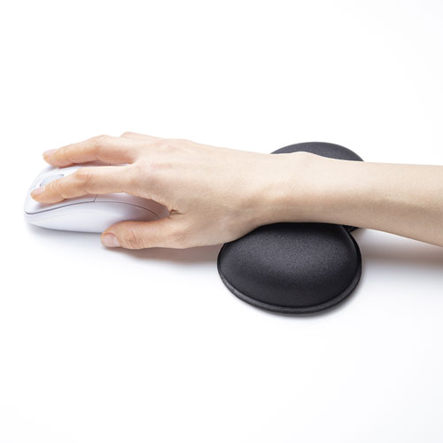 低反発リストレスト（抗菌・疲労軽減・ブラック）