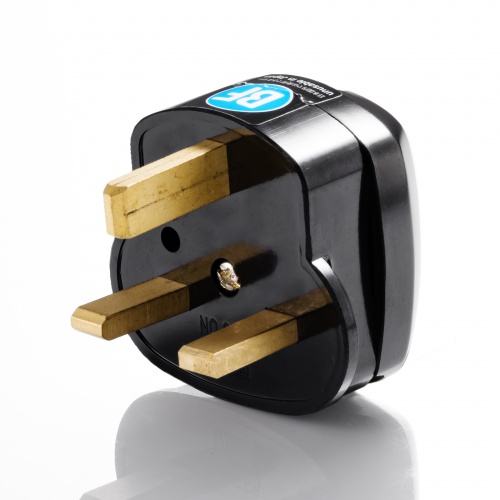 海外変換プラグ（イギリス・香港・シンガポールなど・日本式2P差込みプラグ変換アダプタ・日本製） TR-AD20 サンワサプライ