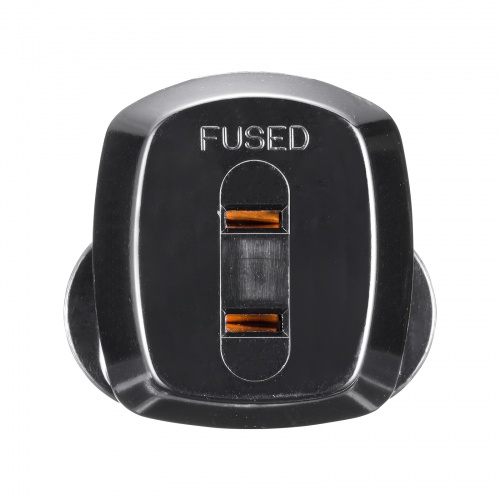 海外変換プラグ（イギリス・香港・シンガポールなど・日本式2P差込みプラグ変換アダプタ・日本製） TR-AD20 サンワサプライ