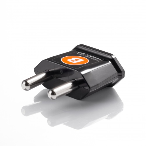 海外変換プラグ（インド・ケニア・南アフリカ共和国など・日本式2P差込みプラグ変換アダプタ・日本製） TR-AD23 サンワサプライ