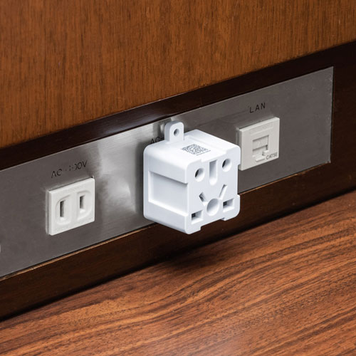 海外変換プラグ（日本専用・マルチタイプ・ホワイト） TR-AD6W サンワサプライ