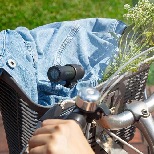 Transcend 二輪車用 ドライブレコーダー（microSD64GB付属・バッテリー内蔵・WiFi対応・IP68 Dashcam・SONY STARVIS搭載）