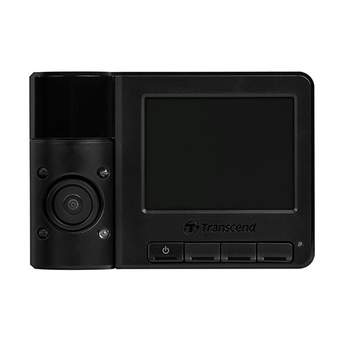 ドライブレコーダー Transcend(microSD64GB付属・バッテリー内蔵・吸盤