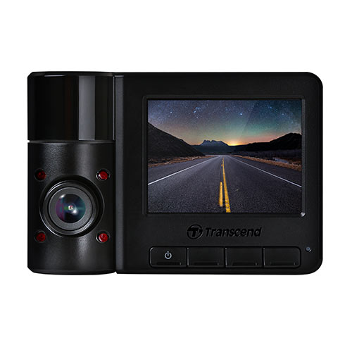 ドライブレコーダー(Transcend・microSD64GB付属・バッテリー内蔵・吸盤固定仕様・DrivePro550B・TS-DP550B-64G)
