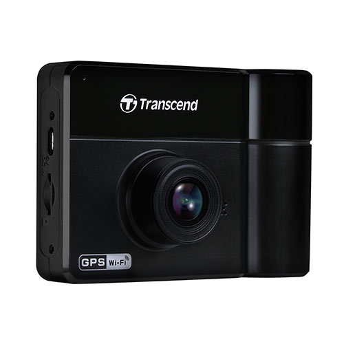 ドライブレコーダー(Transcend・microSD64GB付属・バッテリー内蔵・吸盤固定仕様・DrivePro550B・TS-DP550B-64G)