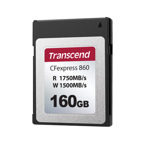 （CFexpress Type B カード・Transcend・160GB・デジタル一眼カメラ・8K・RAW動画撮影・CFexpress 2.0規格・CFexpress 860）