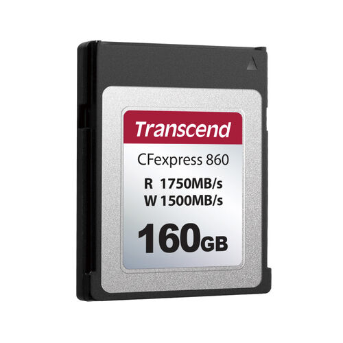 （CFexpress Type B カード・Transcend・160GB・デジタル一眼カメラ・8K・RAW動画撮影・CFexpress 2.0規格・CFexpress 860）