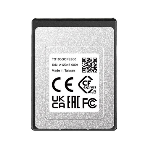 （CFexpress Type B カード・Transcend・160GB・デジタル一眼カメラ・8K・RAW動画撮影・CFexpress 2.0規格・CFexpress 860）