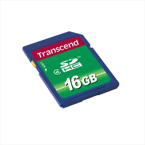 SDHCカード 16GB・class4 TS16GSDHC4  Transcend