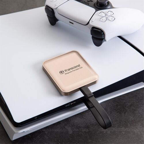 ポータブルSSD（1TB・最大2000MB/s・iPhone/MagSafe対応・4K・ProRes撮影・USB 20Gbps・外付けSSD・コンパクト・ゴールド）