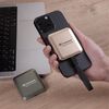 ポータブルSSD（1TB・最大2000MB/s・iPhone/MagSafe対応・4K・ProRes撮影・USB 20Gbps・外付けSSD・コンパクト・ゴールド）