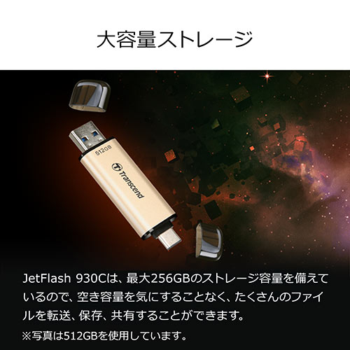 USBメモリ 256GB | タイプA・タイプC対応の高速転送・5年保証