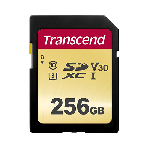 Transcend SDXCカード 256GB Class10 UHS-I V30 TS256GSDC500S | 激安 