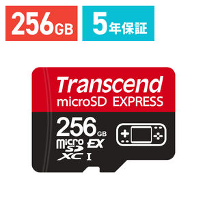 microSD（Express 256GB・Nintendo Switch2 動作確認済・最大転送速度900MB/s・microSDカード・microSDXC・NVMe・PCIe・Gen3x1）
