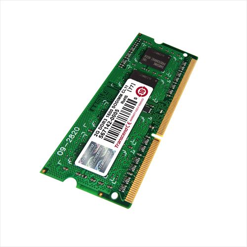 Transcend ノートPC用メモリ DDR3（16GBx2枚） ノートPCメモリ