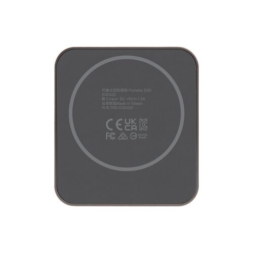 ポータブルSSD（2TB・最大2000MB/s・iPhone/MagSafe対応・4K・ProRes撮影・USB 20Gbps・外付けSSD・コンパクト・グレー）
