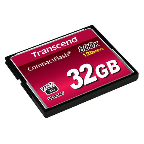 Transcend コンパクトフラッシュカード 32GB TS32GCF800