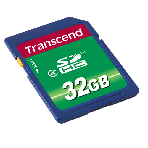 SDHCカード 32GB・class4 TS32GSDHC4 Transcend