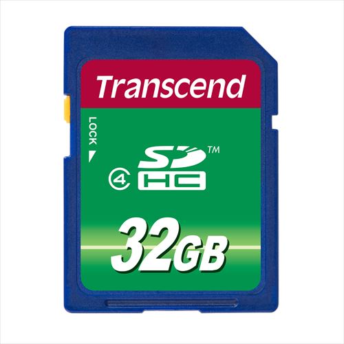 SDHCカード 32GB・class4 TS32GSDHC4 Transcend
