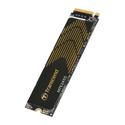 M.2 SSD（500GB・Type2280・最大転送速度4800MB/s・NVMe1.4準拠・PCIe4.0×4・片面実装・Transcend製）