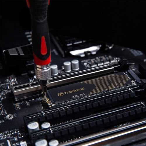 M.2 SSD（500GB・Type2280・最大転送速度4800MB/s・NVMe1.4準拠・PCIe4.0×4・片面実装・Transcend製）