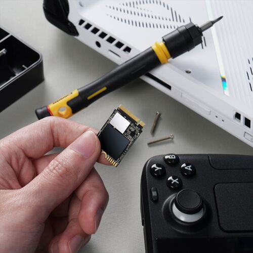 SSD（M.2・512GB・NVMe・PCIe・Gen4×4・Type 2230・内蔵・Read・3300MB/s・SLCキャッシュ・MTE310S・Transcend製）