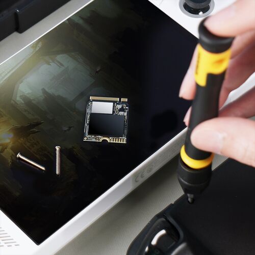 SSD（M.2・512GB・NVMe・PCIe・Gen4×4・Type 2230・内蔵・Read・3300MB/s・SLCキャッシュ・MTE310S・Transcend製）