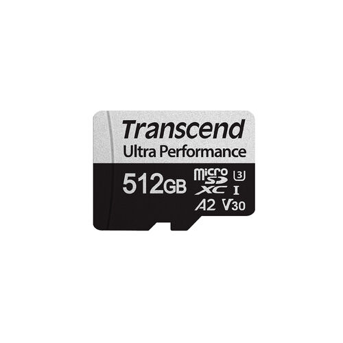 microSDXCカード Transcend 512GB Class10 UHS-I U3 A2 V30 SDカード変換アダプタ付き Nintendo Switch対応 TS512GUSD340S