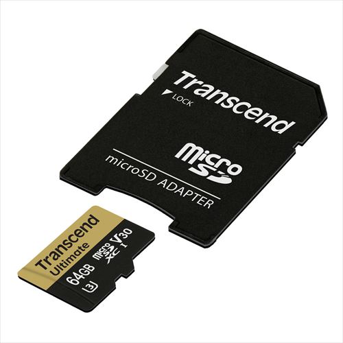 Transcend microSDXCカード 64GB Class10 UHS-I U3 V30対応 U3Mシリーズ TS64GUSDU3M