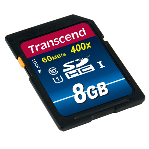 SDHCカード 8GB Class10 UHS-I対応 Premium TS8GSDU1 Transcend