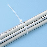 簡単に結束でき緩みにくいナイロン製ケーブルタイ(結束バンド)(120×2.5mm60本入り) TVCA-601 サンワサプライ
