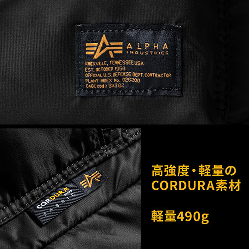 リュック（バックパック・軽量・ビジネス・通勤・通学・容量19リットル・コーデュラ・ALPHA デイパック・サンド）