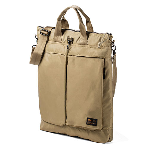 バッグ（リュック・ショルダー・通勤・通学・アルファ・容量14リットル・コーデュラ・ALPHA ヘルメットリュック・サンド）