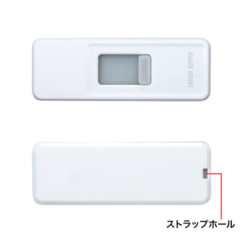 USBメモリ（32GB・USB3.2 Gen1・スライドコネクタ・キャップレス・ホワイト）