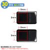 USBメモリ（超小型・32GB・USB2.0・キャップ式・USB A接続・ストラップホール付き・名入れ対応・ミニサイズ・ブラック）