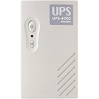 自動シャットダウンソフト＆通信ケーブル標準付属長寿命バッテリ採用（420VA）小型無停電電源装置 UPS-420D サンワサプライ