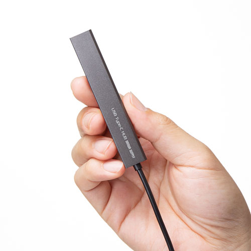 USBハブ（ Type-C ・USB2.0・4ポート・薄型・スリム・バスパワー） USB-2TCH23SN サンワサプライ