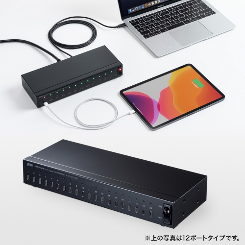 USB2.0 Type-C 20ポートハブ