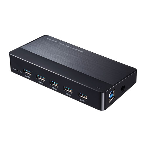 USB3.2Gen1 10ポートハブ